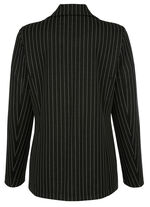 Blazer met gestreept dessin 