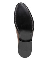 GINO GALANTE, elegante herenpantoffels, met uitneembaar voetbed BRAUN