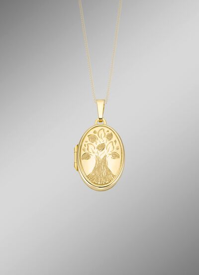 Openingsmedaillon met levensboommotief 