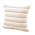 Kussenhoes met strepenmotief 