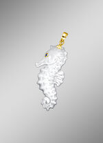 Kettinghanger zeepaardje, echt parelmoer 