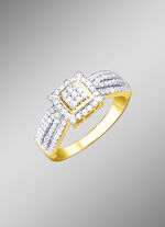 Damesring met diamanten 