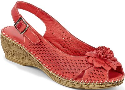 Gemini, zomerse damessandalen, breedte G, met elastische band 