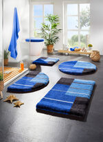 Badmat met antisliprug van Grund BLAU