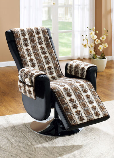 Licardo fauteuil- en armleuningbeschermers van zuiver scheerwol 