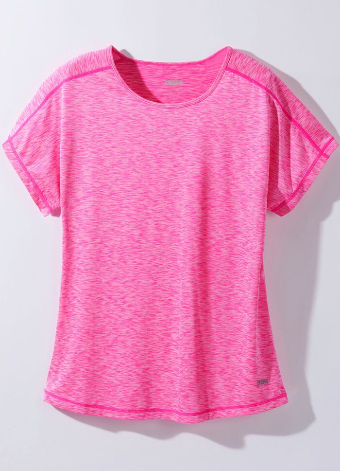 Functioneel shirt van “LPO” in 3 kleuren ROZE GEMÊLEERD