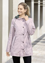 Functionele jas met afneembare capuchon 