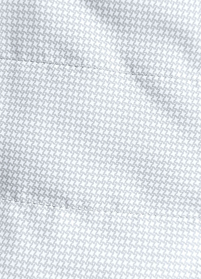 Jas met een opvallend minimalistisch design ZILVERGRIJS-WIT