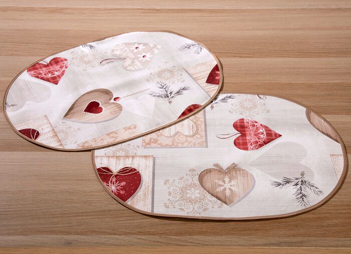 Tafelserie van zeildoek voor binnen en buiten MULTICOLOR