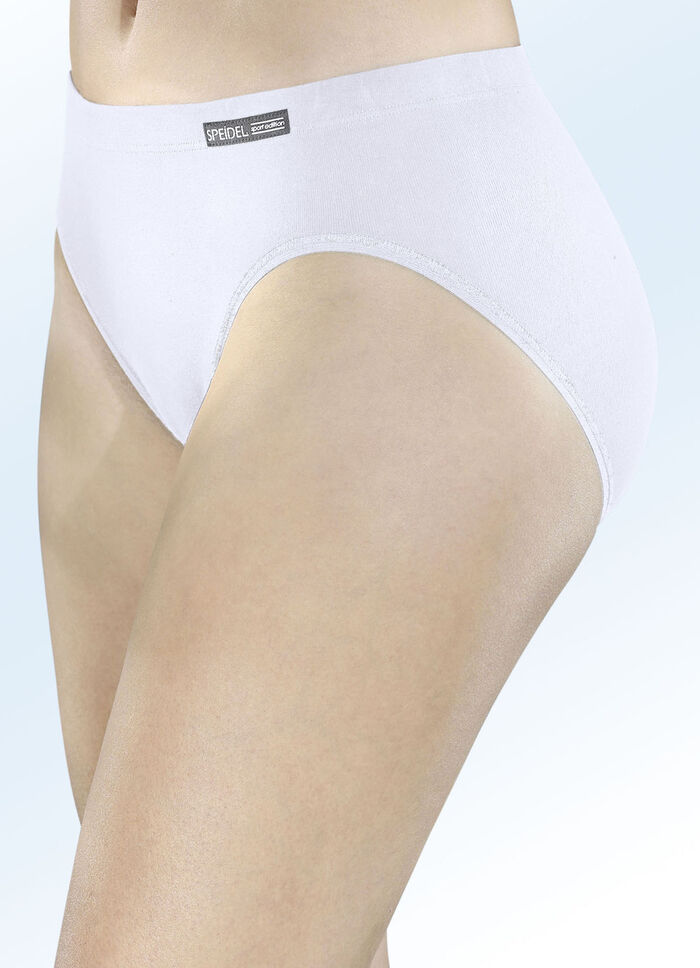 Speidel set van drie slips van puur biologisch katoen WIT