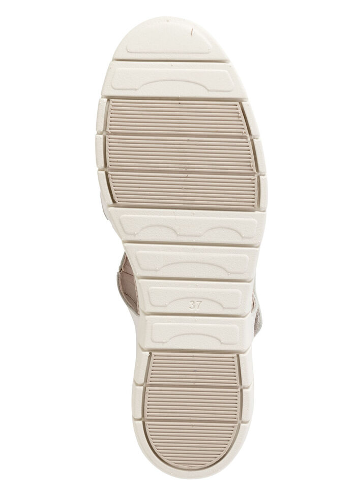 ELENA EDEN pantoffels met luchtige openingen ECRU-BEIGE