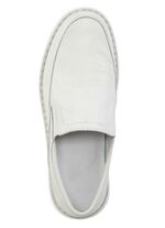 GINO GALANTE pantoffels van generfd nappaleer NATUURLIJK WIT