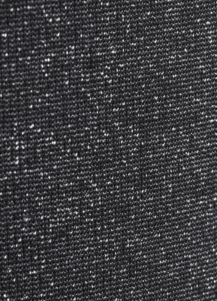 Culottes in pull-on stijl SCHWARZ-SILBERFARBEN