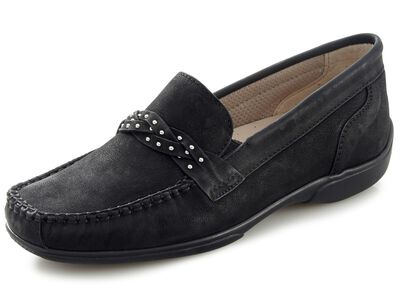 ELENA EDEN, comfortabele damesslippers, wijdte H, met uitneembaar voetbed 