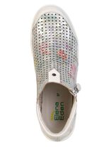 ELENA EDEN, zomerlaarzen voor dames, breedte H, met uitneembaar voetbed ECRU-BUNT