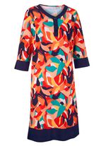 Nachthemd, kortere snit en driekwartmouwen 