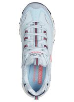 SKECHERS sneakers met veters en su&egrave;de afwerking 