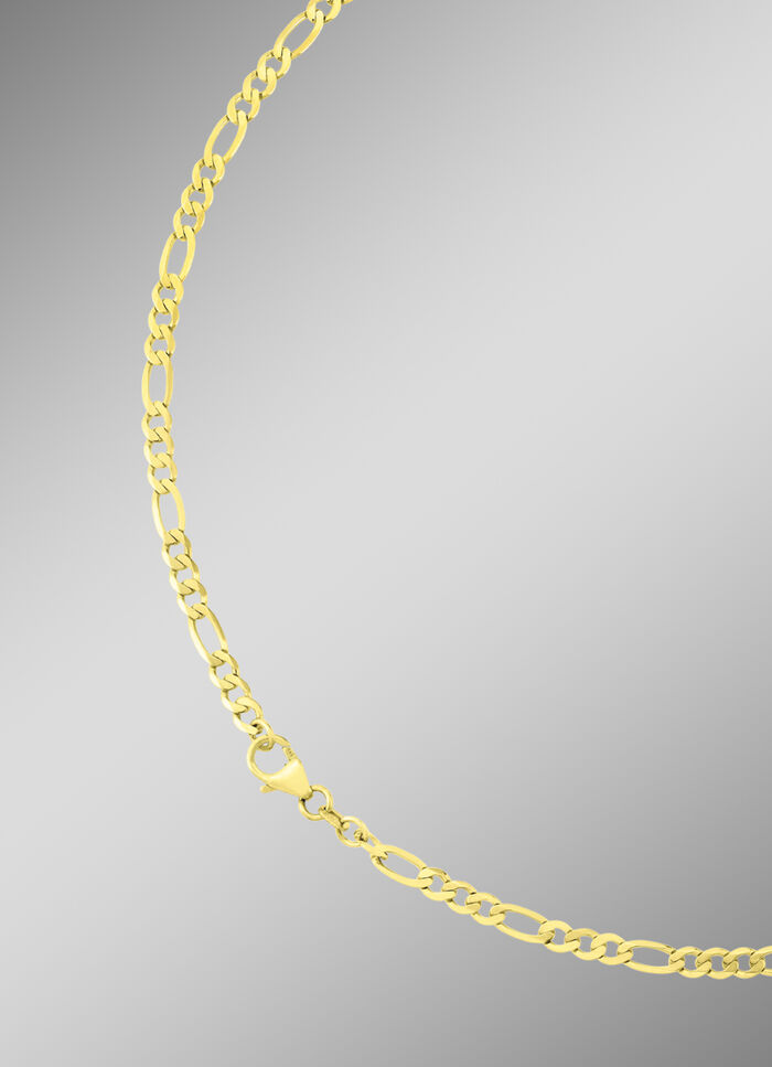 Gediamanteerde Figaro-ketting 