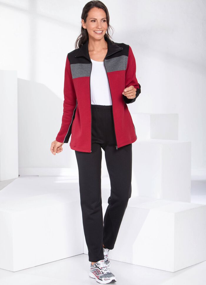 Vrijetijdspak met elastische tailleband 