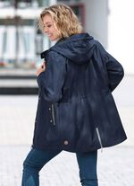 Functionele jas MARINEBLAUW