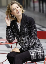Vest in jacquarddessin 