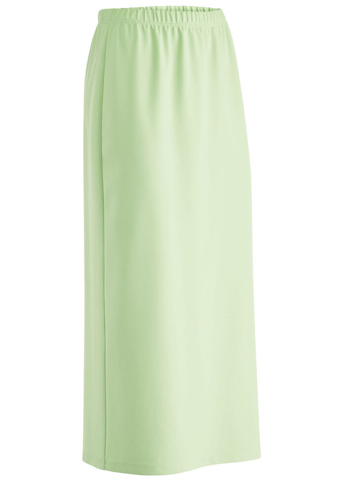 Rok in een slanke snit PISTACHE