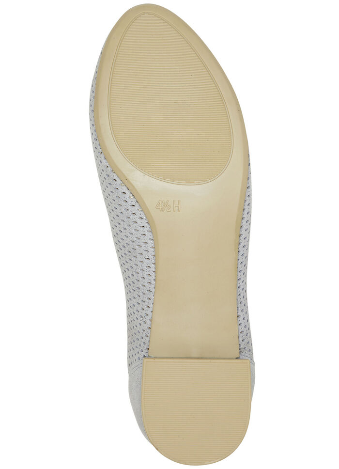 ELENA EDEN pumps met luchtige perforaties LICHTBLAUW