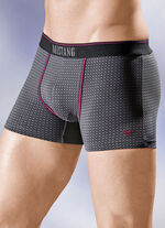 Mustang drie-pack broeken met patroon GRAFIET-ZWART