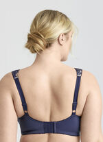 Miss Mary-bh met kleurig harmonieus bloemenmotief MARINE-BUNT