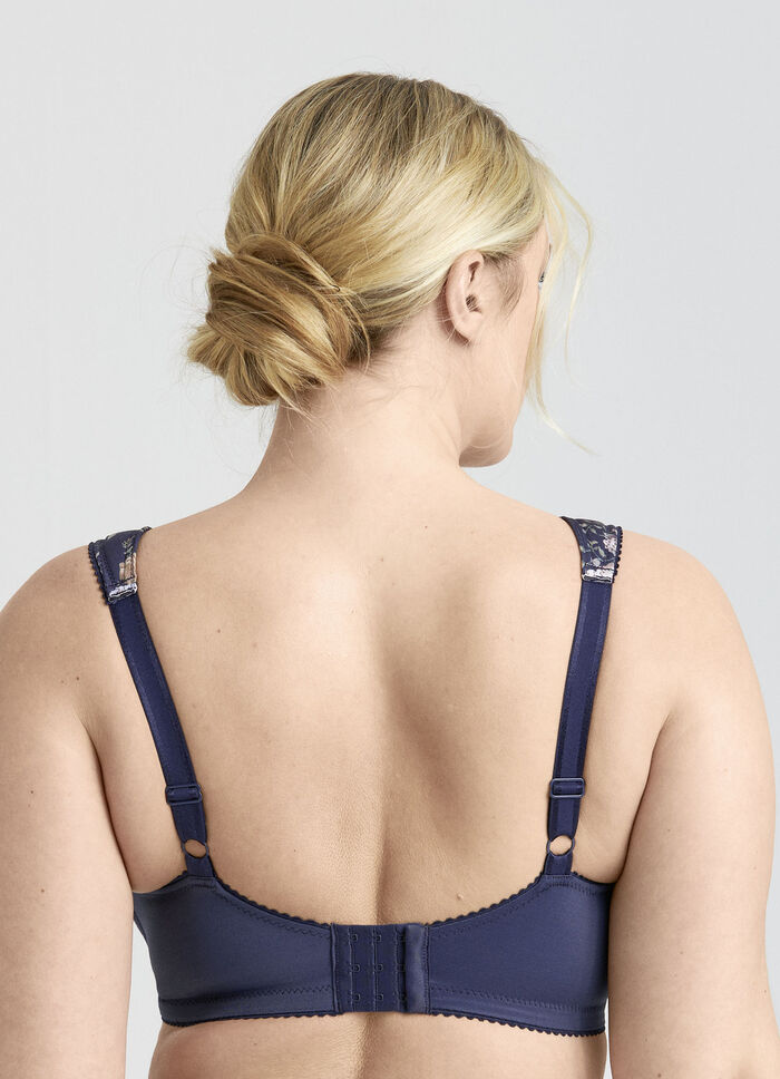 Miss Mary-bh met kleurig harmonieus bloemenmotief MARINE-BUNT