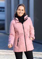 Functionele jas met afneembare capuchon 