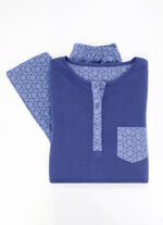 Two-pack pyjama met knoopsluiting en lange mouwen 