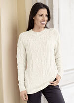 Trui met duurzaam gerecycled katoen WOLLWEISS