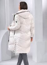 Jas met vaste capuchon BEIGE