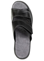 Comfortabele damesmuiltjes, breedte K, met klittenbandsluiting SCHWARZ