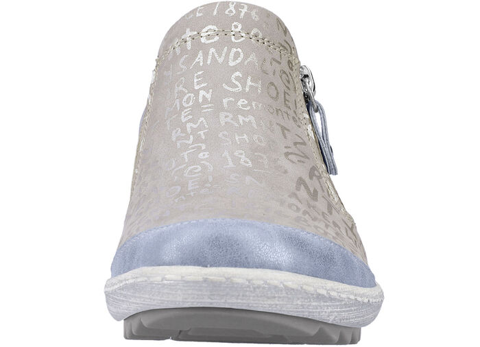 Remonte pantoffels met uitneembare binnenzool BLAUW ZILVERGRIJS