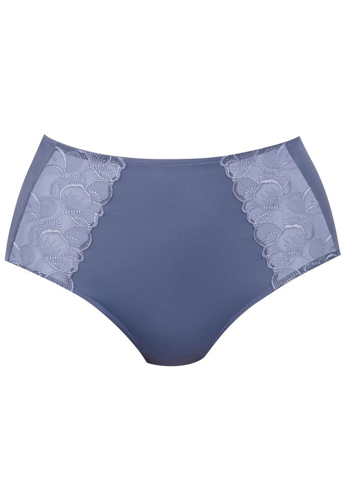 Anita lijfjeslipje met tule borduurkant 