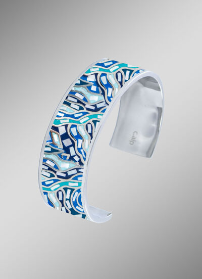 Moderne armband met mozaïekpatroon 