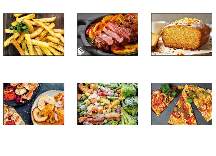 Frituurpan met dubbele kamer: 2 gerechten - tegelijkertijd klaar! 