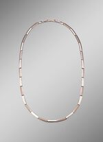 Stijlvolle titanium ketting met clipsluiting 