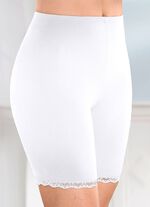 Set van drie lange broeken met elastische kant 