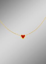 Romantische ketting met hart 