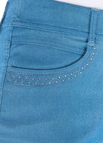 Broek in denimlook 