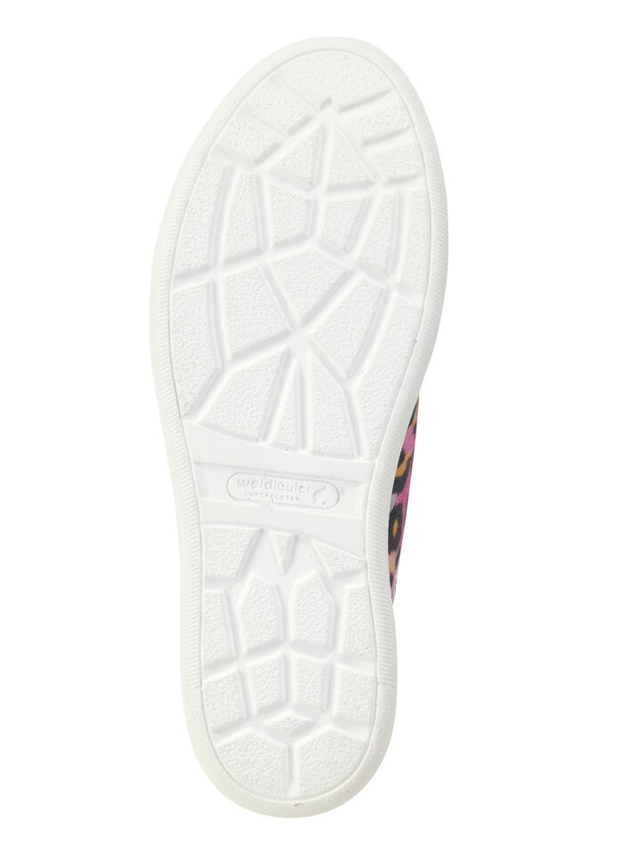 Waldläufer sneakers met verspreide glitter en luipaardprint VEELKLEURIG