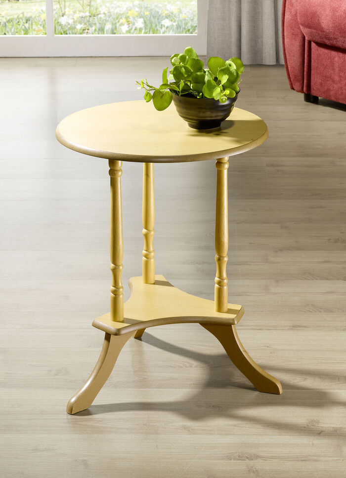 Gedeeltelijk massieve bijzettafel BUCHE
