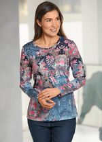Shirt met all-over print 