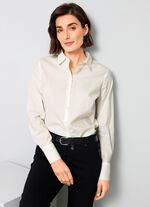 Blouse met overhemdkraag 