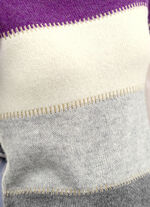 Trui met glitteraccenten 