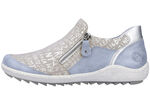 Remonte pantoffels met uitneembare binnenzool BLAUW ZILVERGRIJS