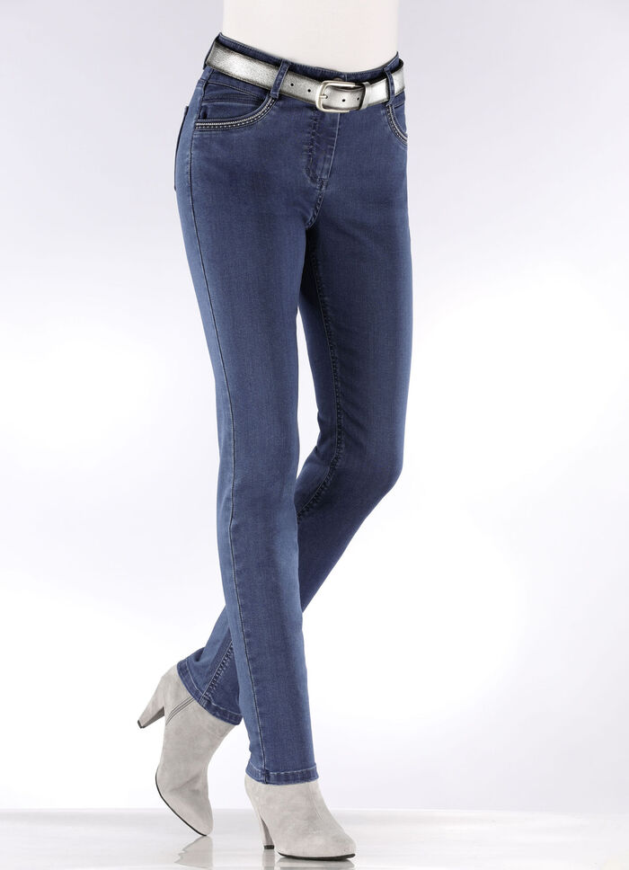 5-pocket jeans JEANSBLAUW